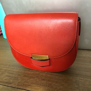 Celine Red Trotteur Bag